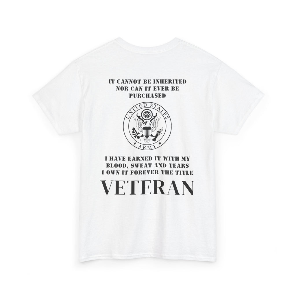 DD214 Alumni Veteran T‑Shirt — 'I Have Earned It' Military Veteran Tee