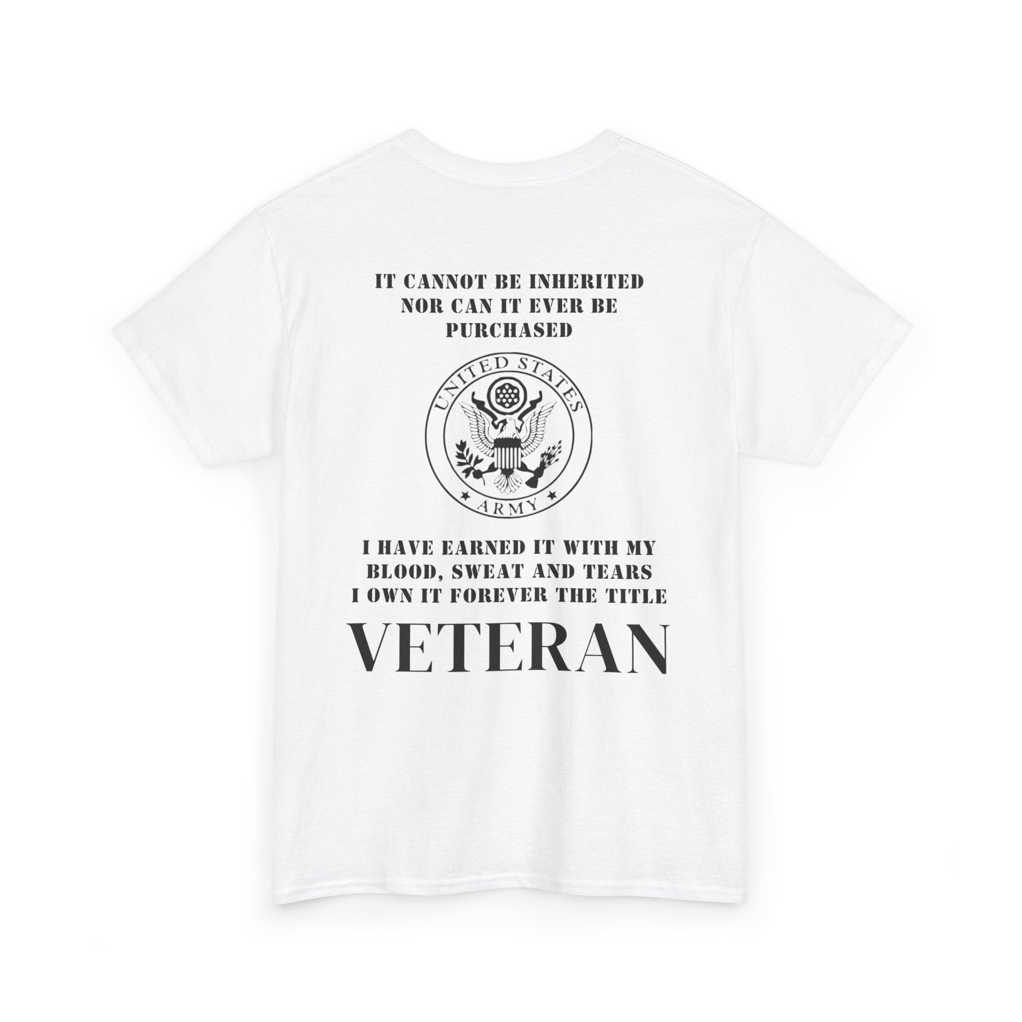 DD214 Alumni Veteran T‑Shirt — 'I Have Earned It' Military Veteran Tee