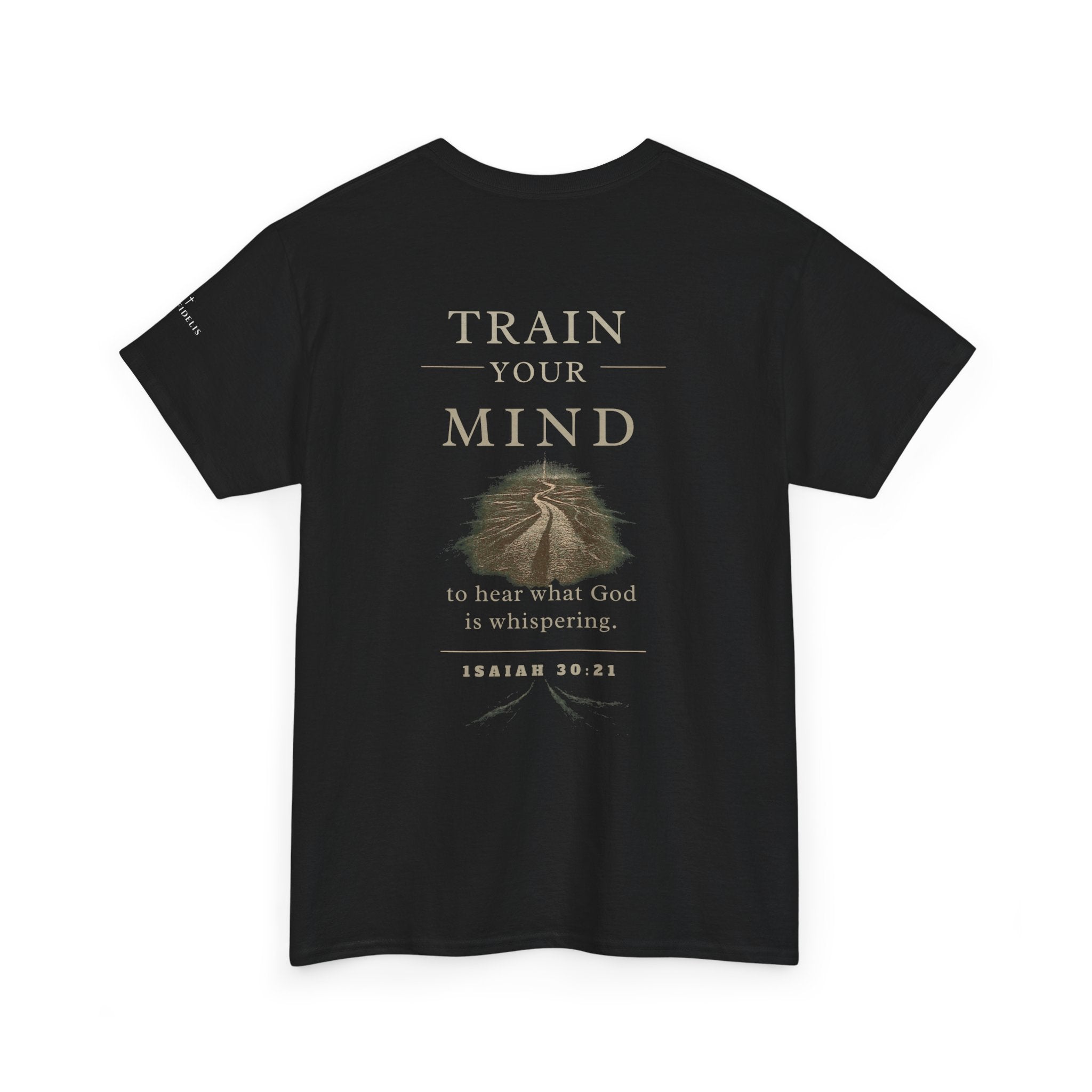 “Train Your Mind” Inspirational Graphic T‑Shirt
