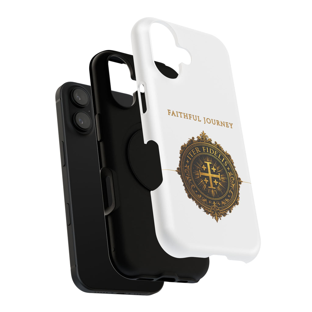 Faithful Journey Impact-Resistant Phone Case — 'Faithful Journey' ITER FIDELIS Seal