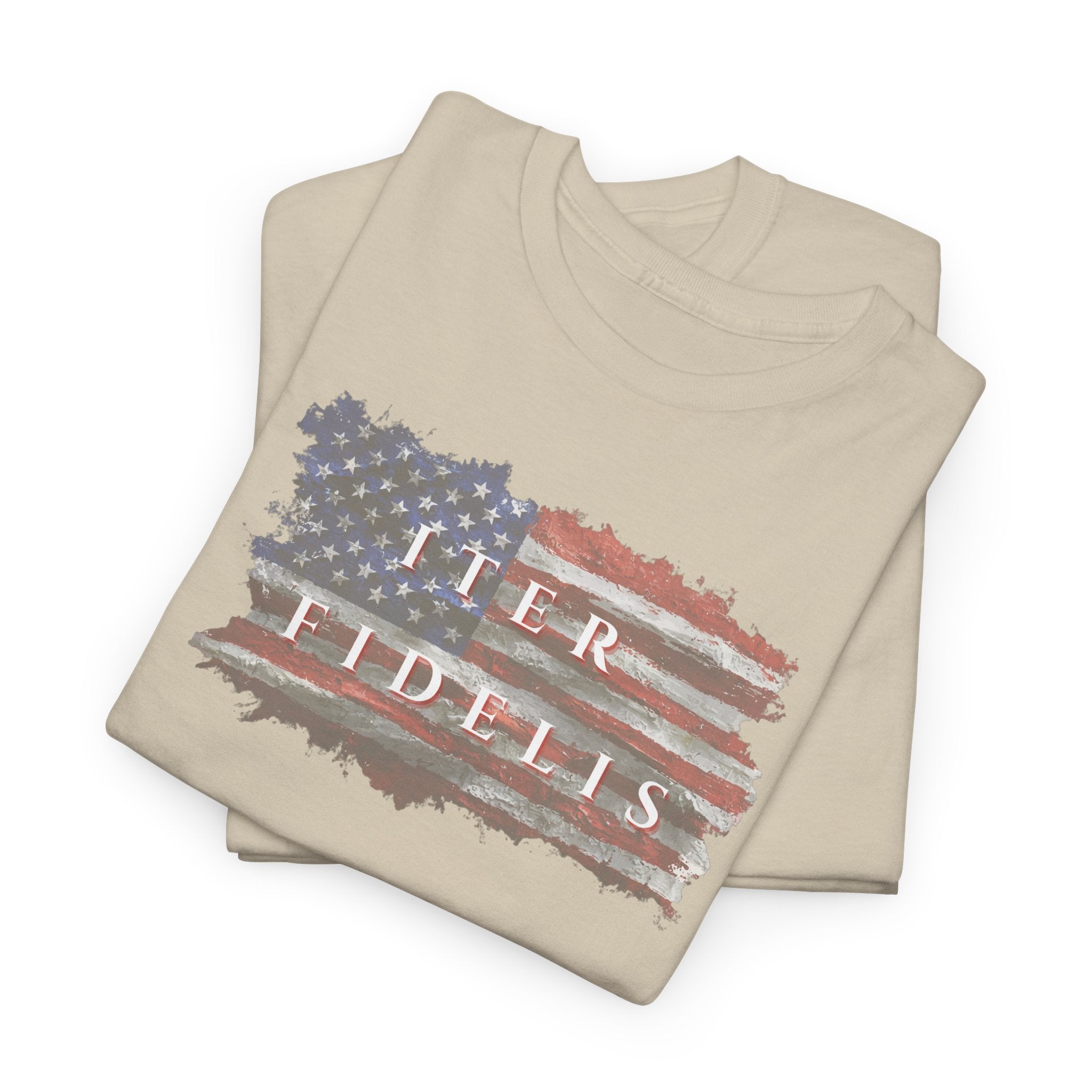 Iter Fidelis Defenders of Freedom T‑Shirt — Military Tribute Tee