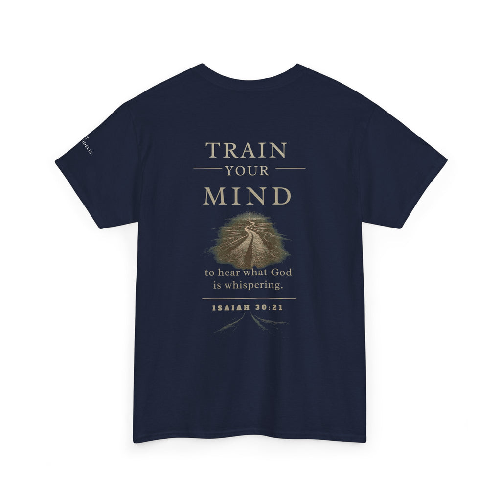 “Train Your Mind” Inspirational Graphic T‑Shirt