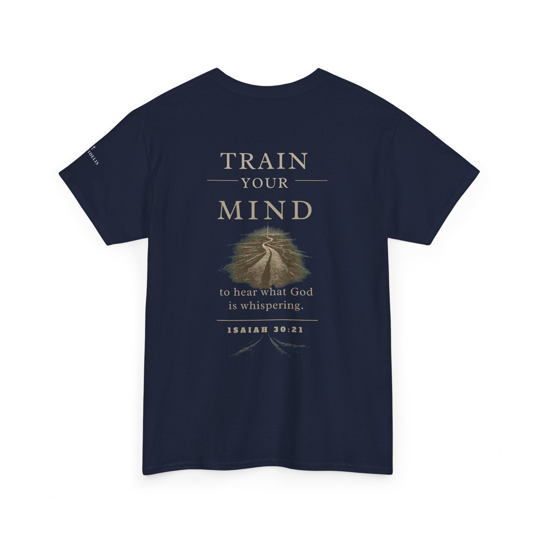 “Train Your Mind” Inspirational Graphic T‑Shirt