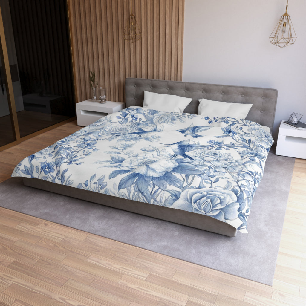 Porcelain Flight Duvet Cover