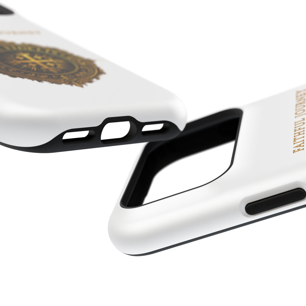 Faithful Journey Impact-Resistant Phone Case — 'Faithful Journey' ITER FIDELIS Seal