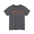 Begin Again minimalist text tee | Inspirational slogan shirt