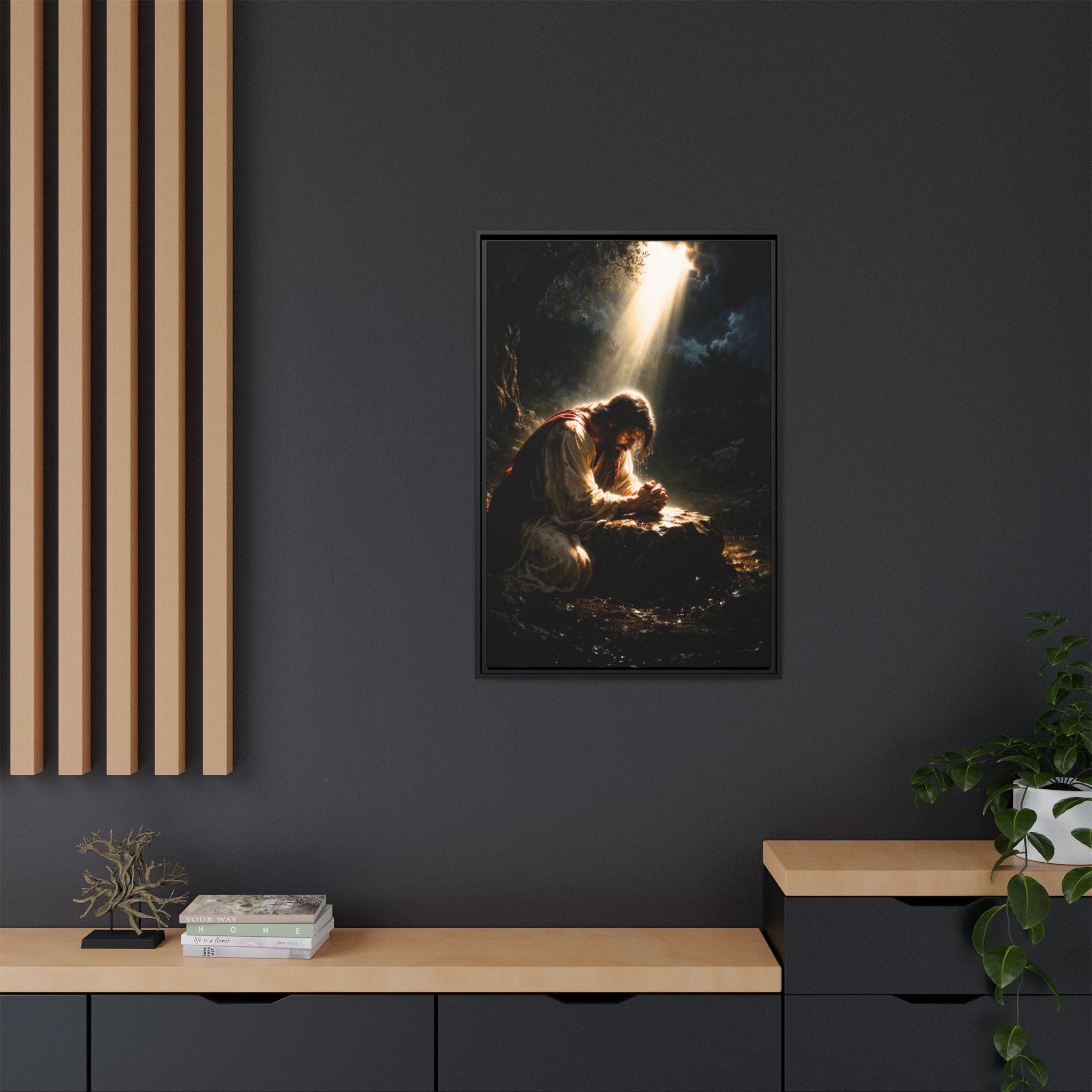 Agony in the Garden on canvas 24 x 36