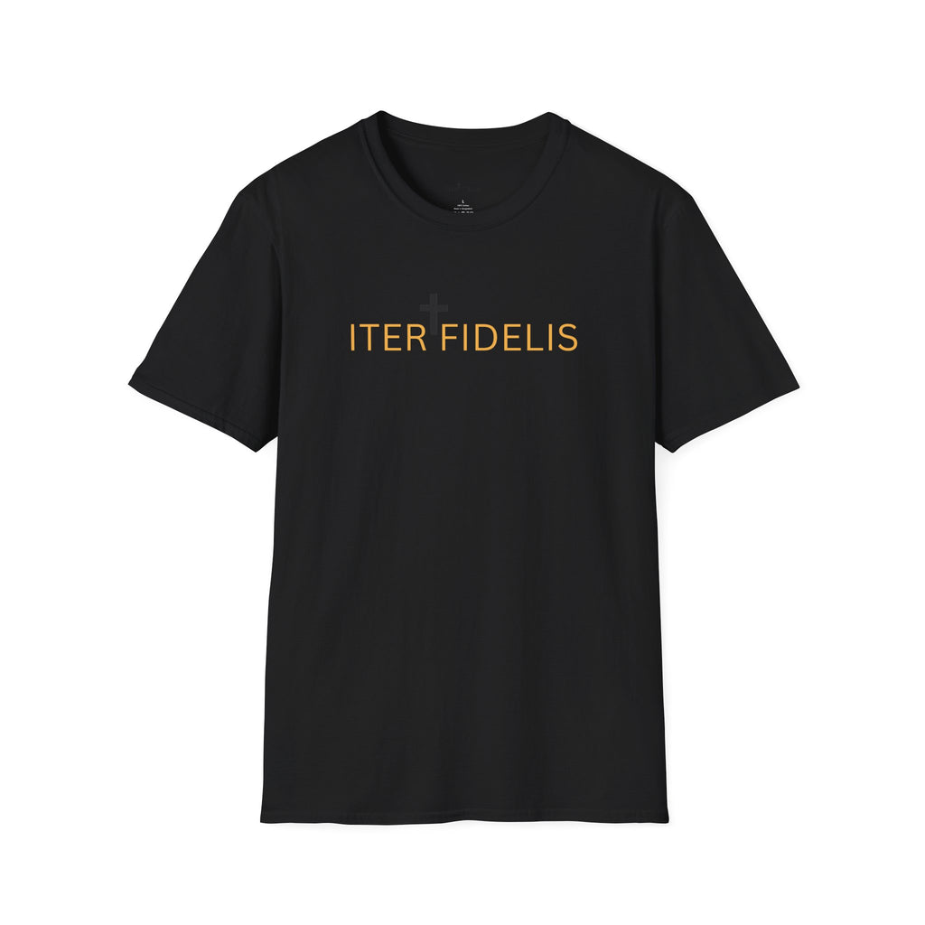 Saint Mary Magdalene T-Shirt — "Iter Fidelis" Religious Graphic Tee