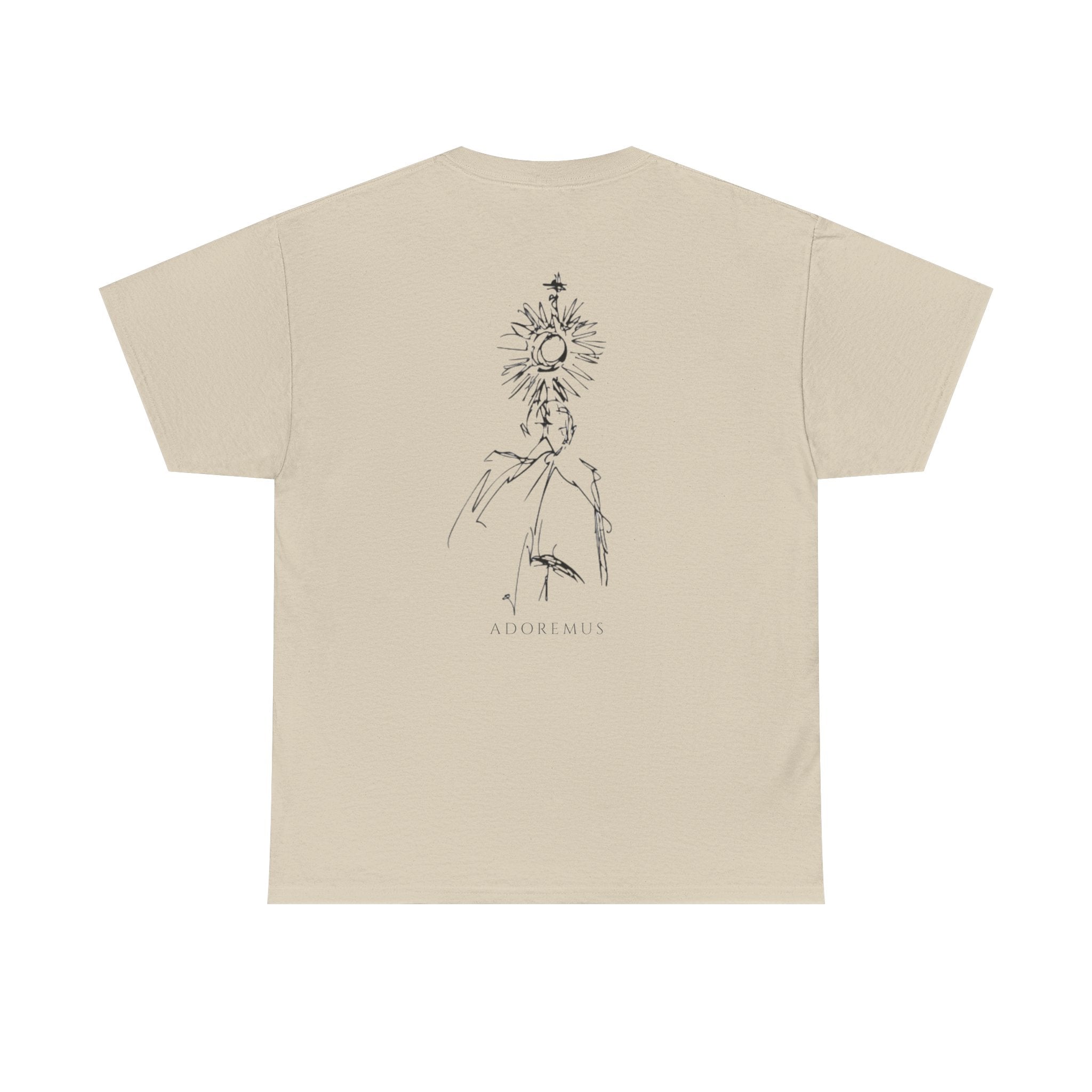 T-Shirt — Iter Fidelis Minimalist Adoration Graphic Tee