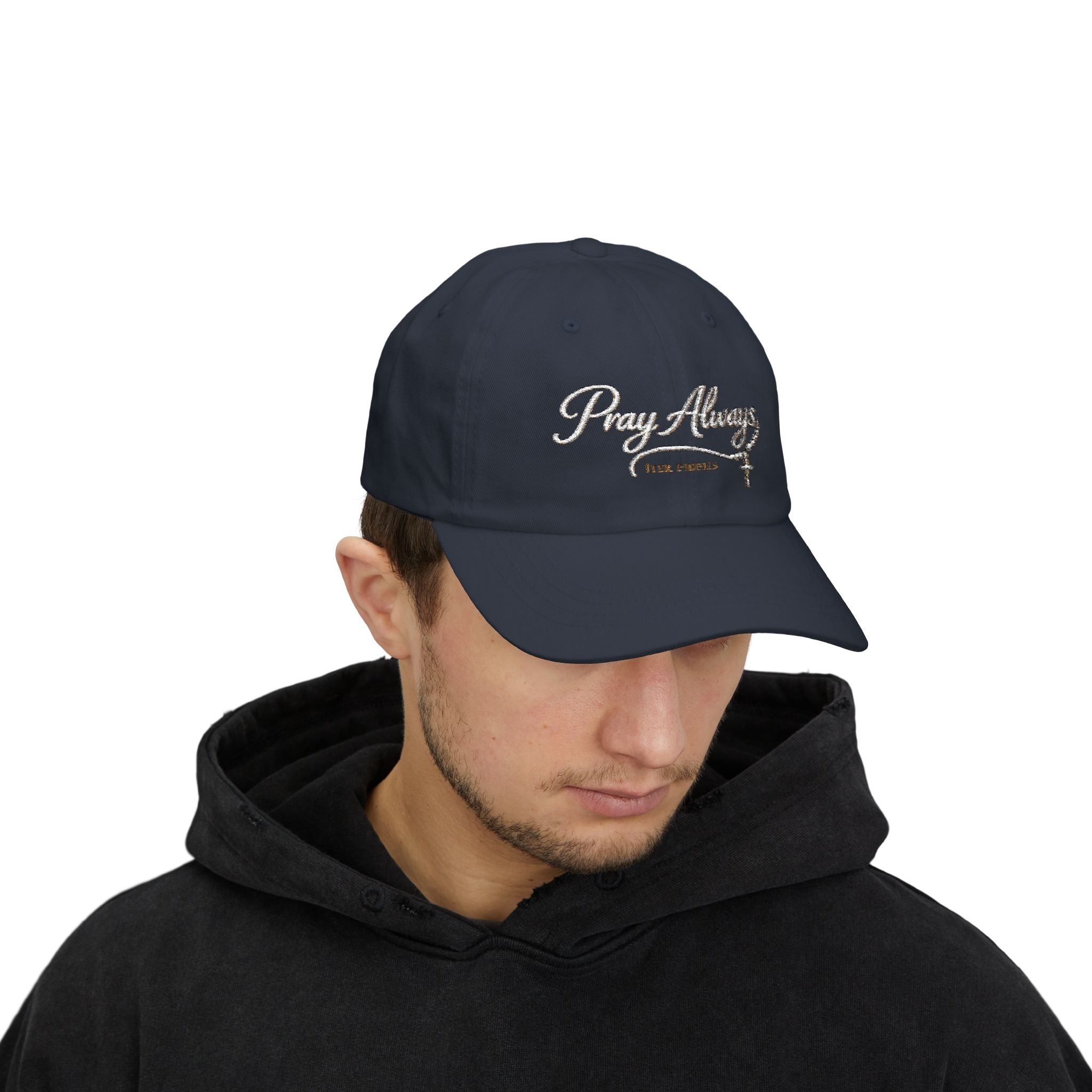 "Pray Always" Embroidered Iter Fidelis Classic Hat