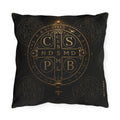 Benedict Shield Outdoor Pillow