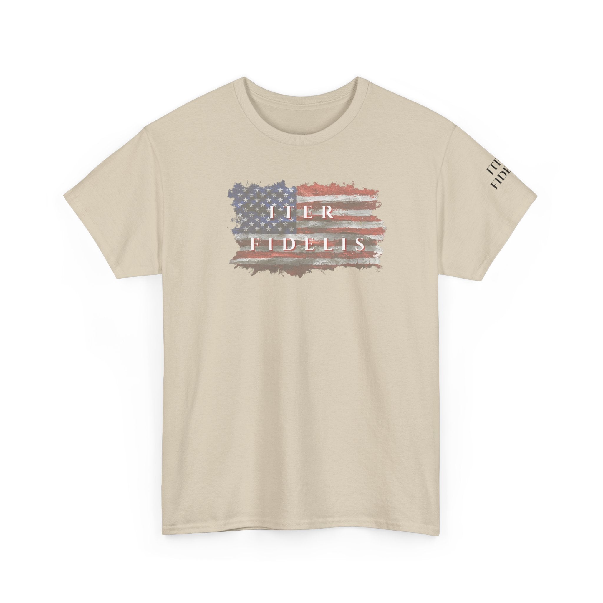 Iter Fidelis Defenders of Freedom T‑Shirt — Military Tribute Tee