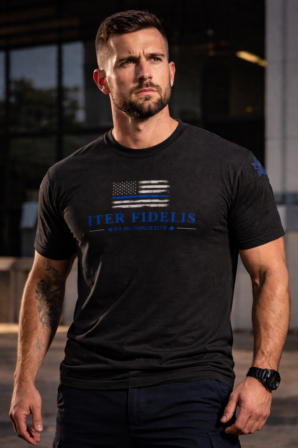 Iter Fidelis – “We Are the Police” Tribute Tee